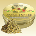 Gold Edition Herbal Mix mit Terpenen | Kräutermix mit pflanzlichen Terpenen von TERPUR | Terpen Tee Ananas Express | 16g Dose Metall mit Schraubverschluss | 100% natürliche Kräutermischung