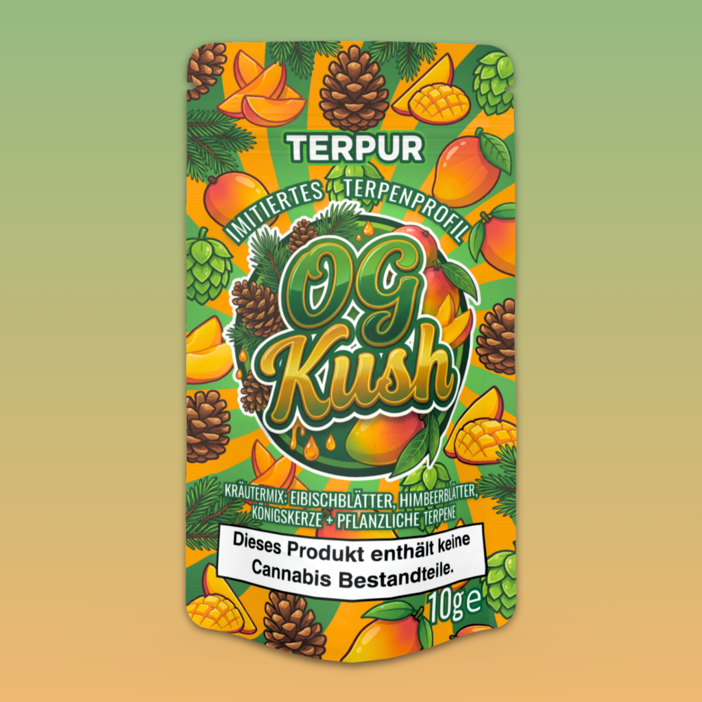TERPUR OG Kush 10g Kräutermischung im Aromabeutel, wiederverschließbar