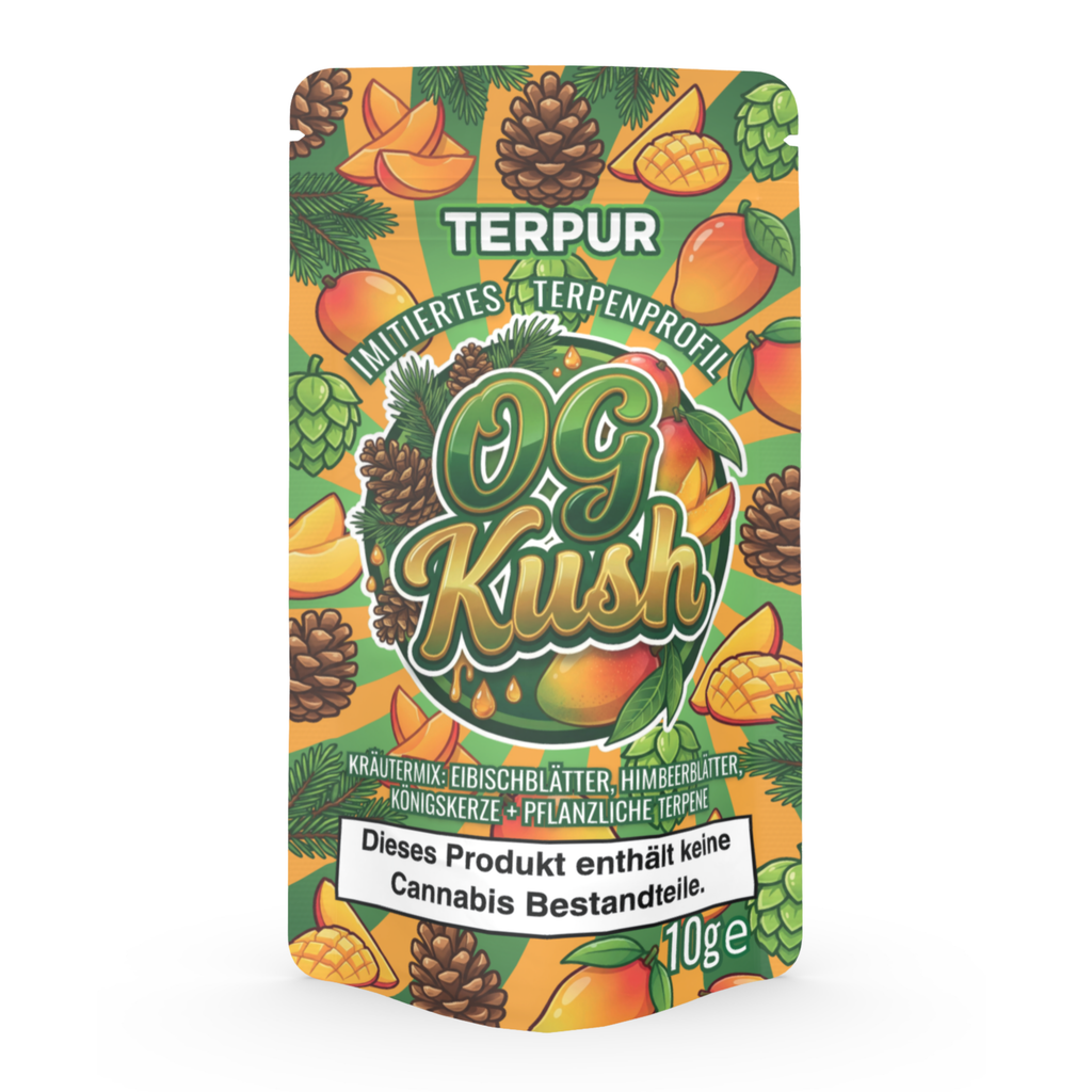 TERPUR OG Kush 10g Kräutermischung im Aromabeutel, wiederverschließbar